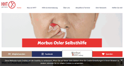 Desktop Screenshot of morbus-osler.de